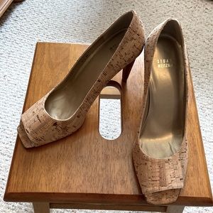 Never worn peep toe heels